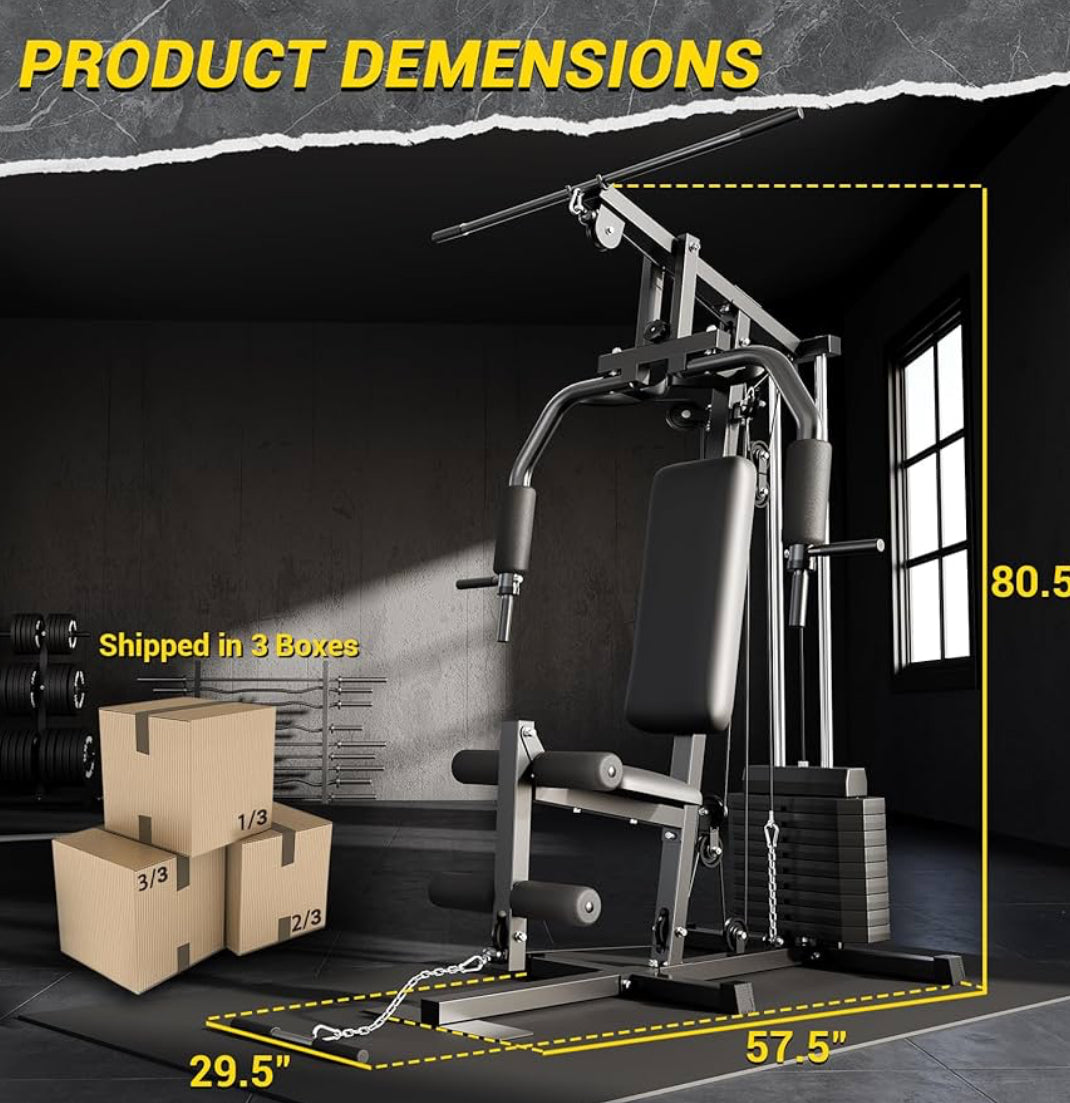 RESERVA- HOME GYM BASIC 100LBS