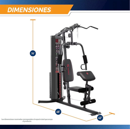 MARCY HOME GYM 150LBS