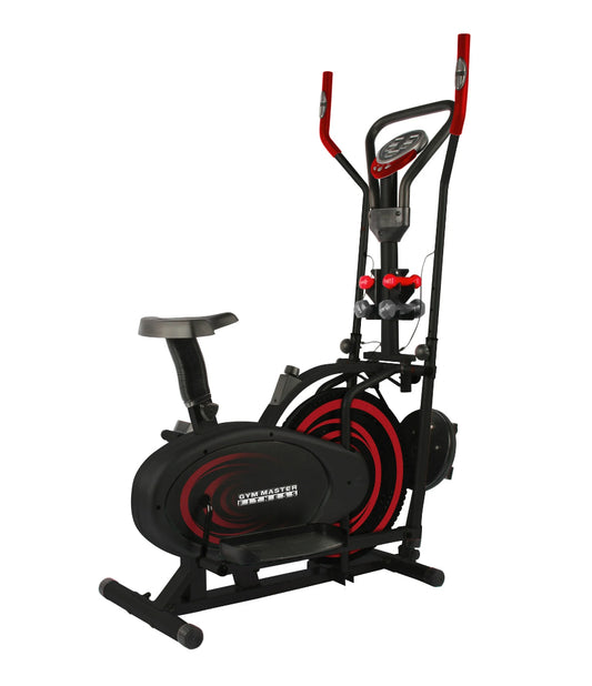 GymMaster GM98312 Bicicleta Elíptica, Negra