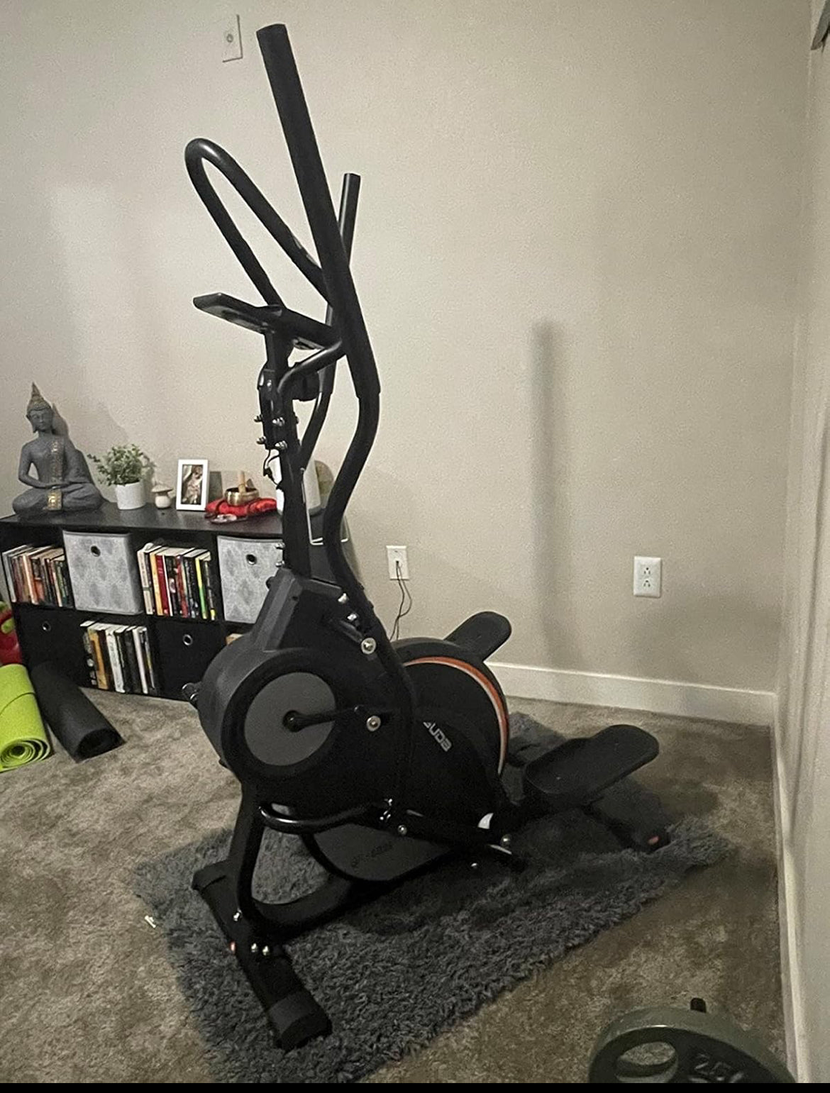 YOSUDA FitStep 3 en 1 – Elíptica, Stepper y Caminadora Compacta