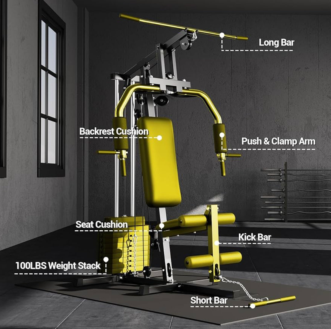 RESERVA- HOME GYM BASIC 100LBS
