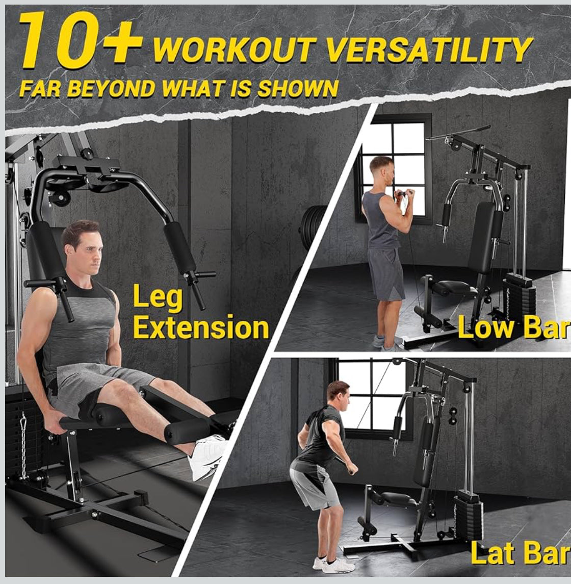 RESERVA- HOME GYM BASIC 100LBS