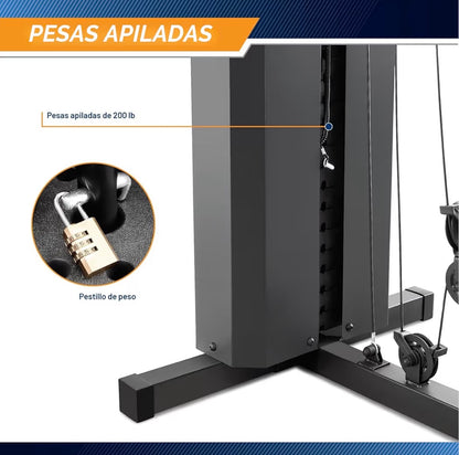MARCY HOME GYM 200Lbs