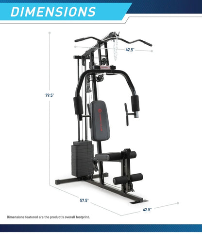 MARCY HOME GYM 100LBS