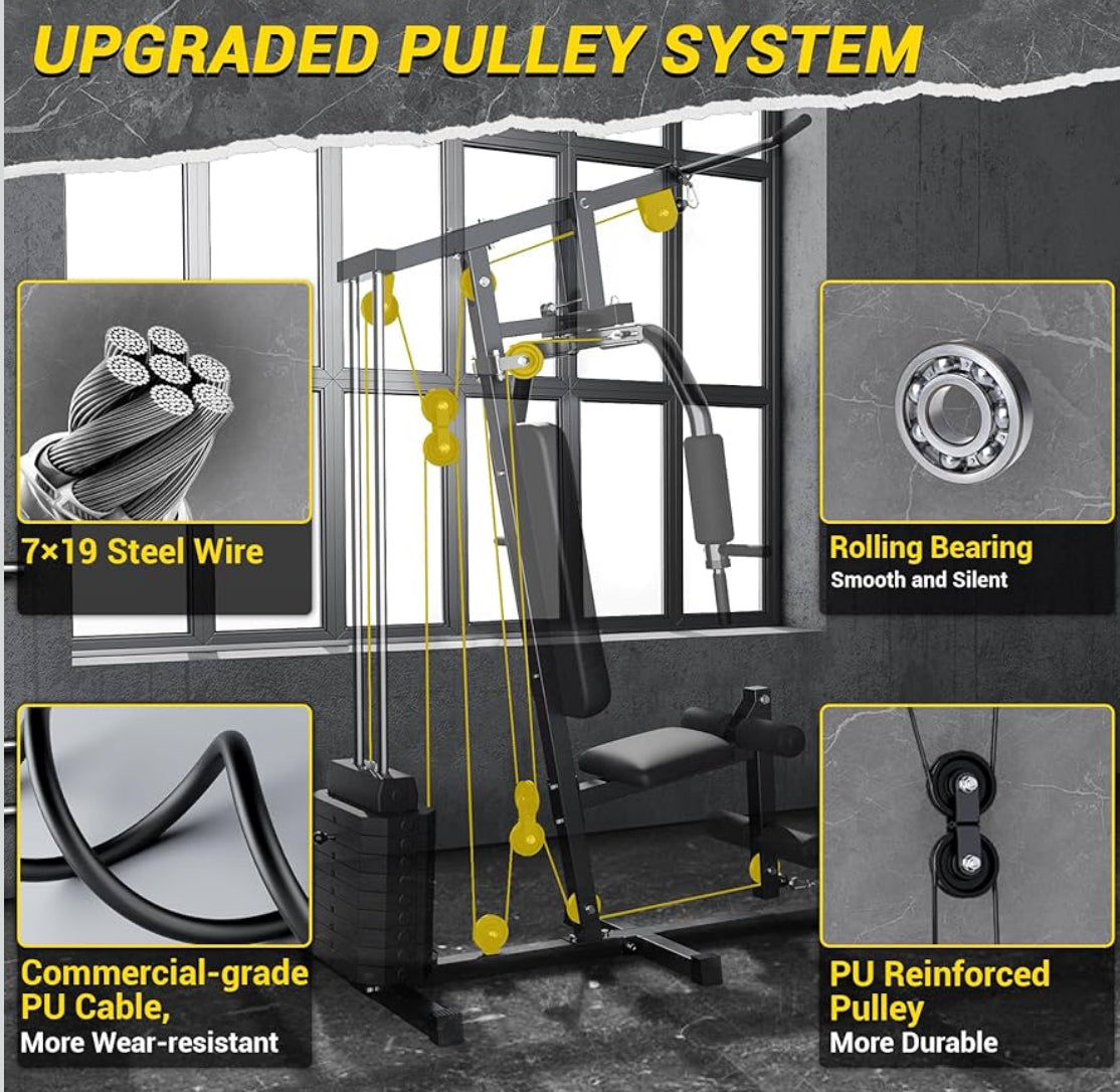 RESERVA- HOME GYM BASIC 100LBS