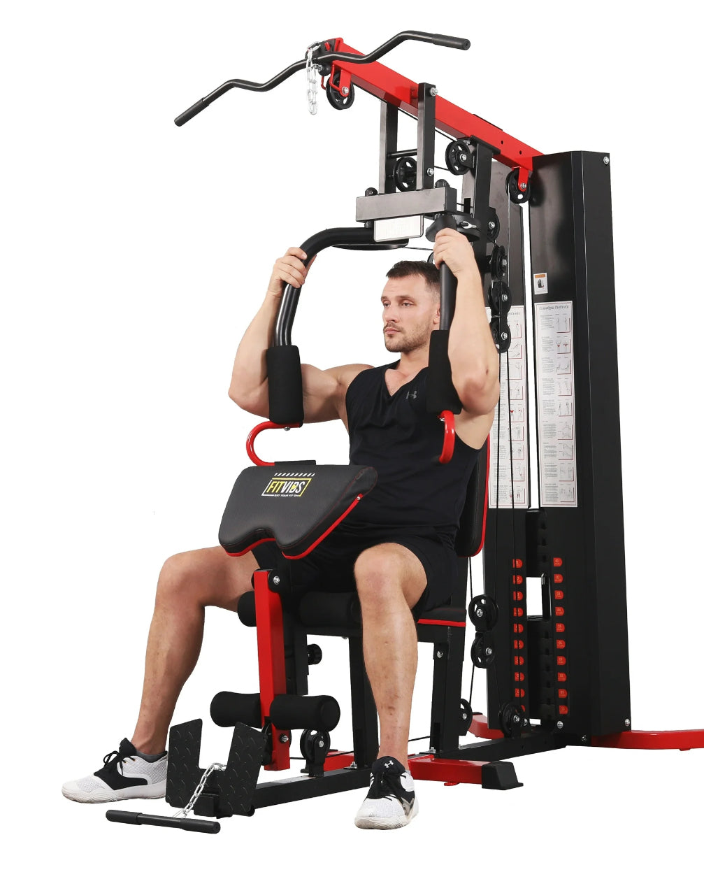 Fitvids LX750 – Sistema de Gimnasio Completo para el Hogar