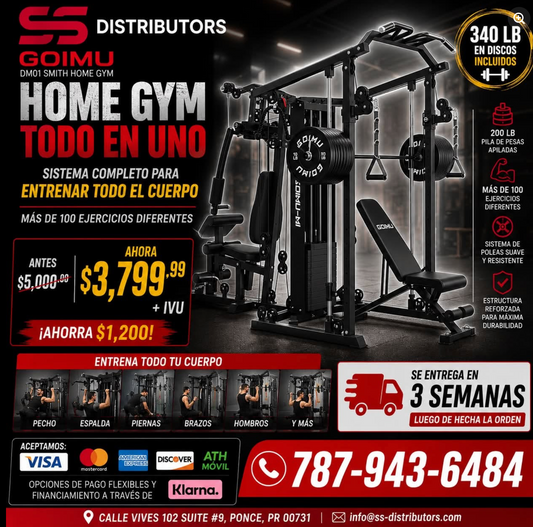 GOIMU DM01 Smith Home Gym – Todo en Uno